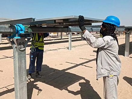 Photovoltaic installation project case